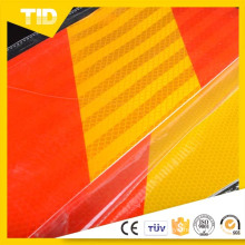 Colored Micro Prismatic Retro Reflective Sheeting, Flexible Reflective Film (engineering grade) , Reflective Vinyl Sign Making Stick